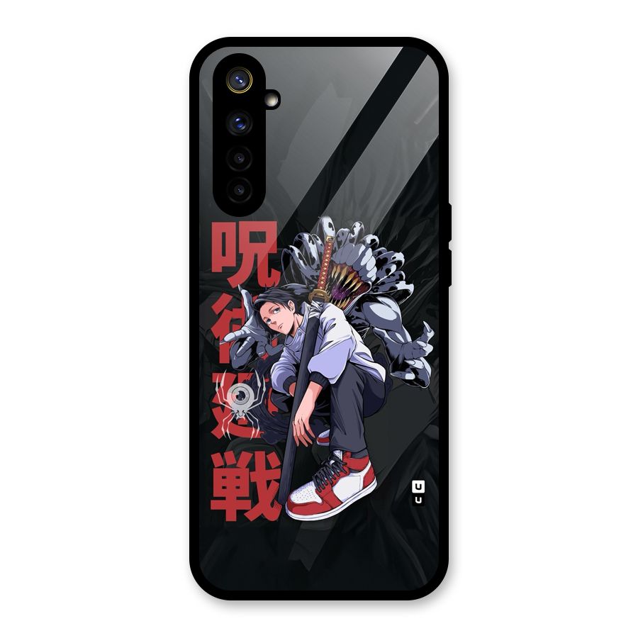 Yuta With Rika Glass Back Case for Realme 6