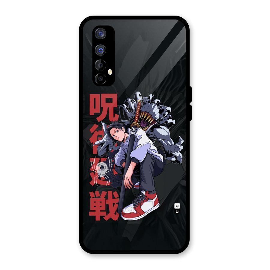 Yuta With Rika Glass Back Case for Realme 7