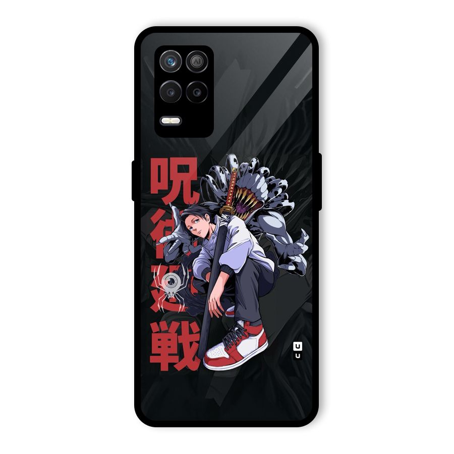 Yuta With Rika Glass Back Case for Realme 8 5G