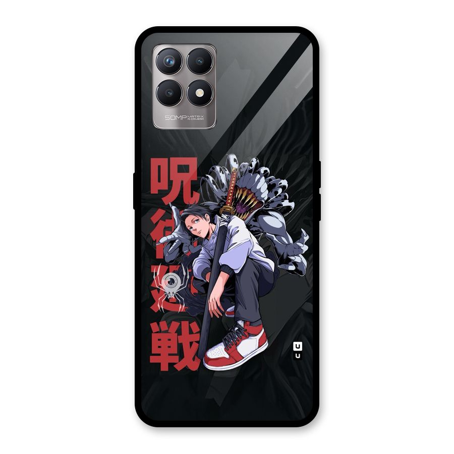 Yuta With Rika Glass Back Case for Realme 8i