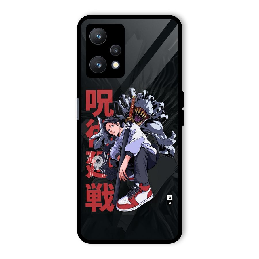 Yuta With Rika Glass Back Case for Realme 9 Pro 5G