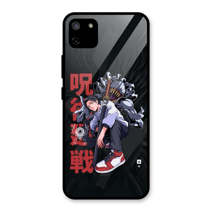Yuta With Rika Glass Back Case for Realme C11
