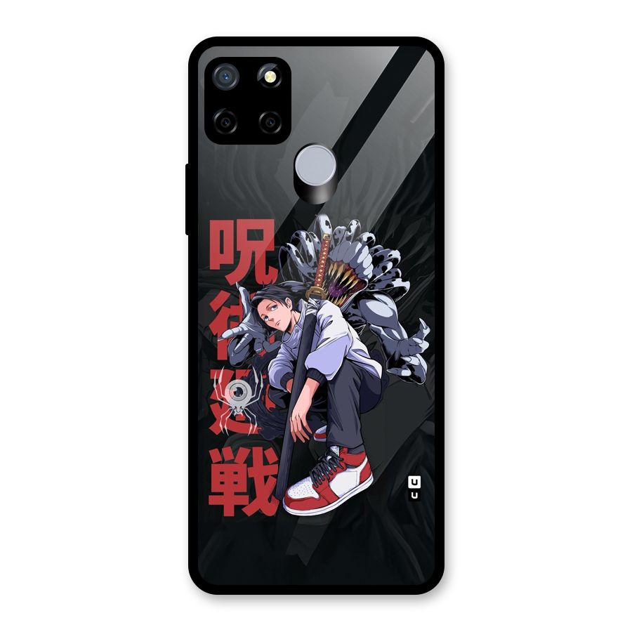 Yuta With Rika Glass Back Case for Realme C15