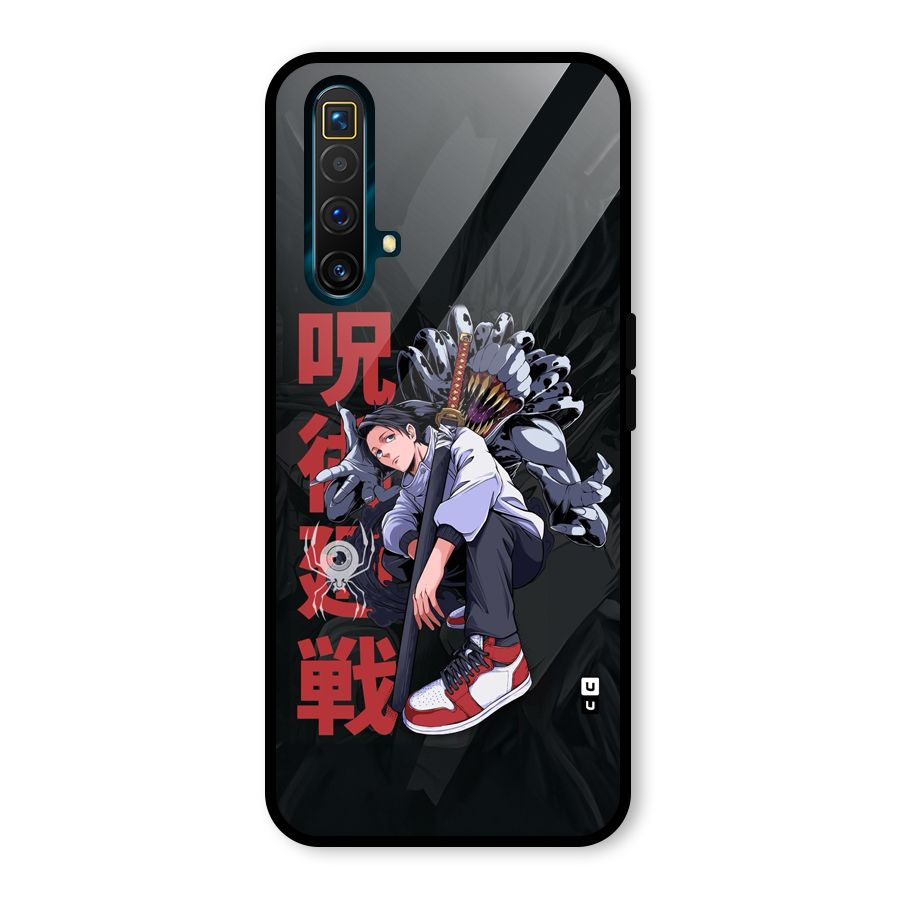 Yuta With Rika Glass Back Case for Realme X3 SuperZoom