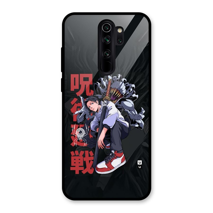 Yuta With Rika Glass Back Case for Redmi Note 8 Pro