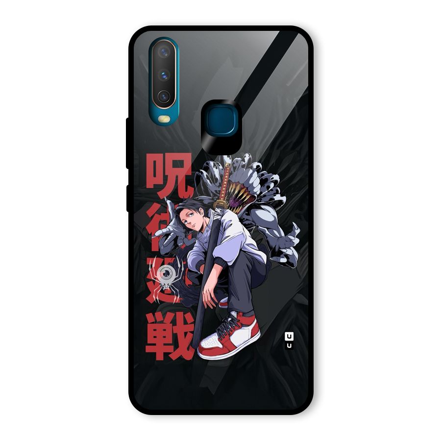 Yuta With Rika Glass Back Case for Vivo U10