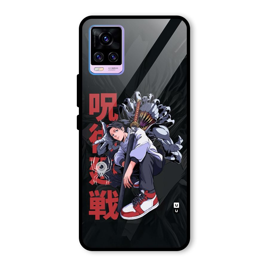 Yuta With Rika Glass Back Case for Vivo V20 Pro