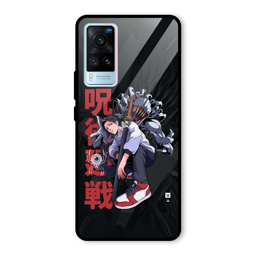 Yuta With Rika Glass Back Case for Vivo X60