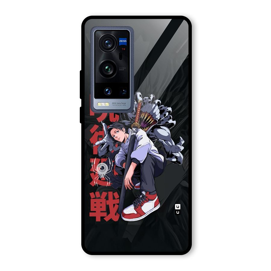 Yuta With Rika Glass Back Case for Vivo X60 Pro Plus