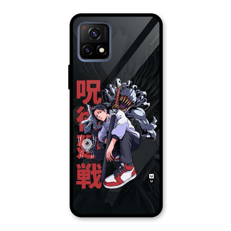 Yuta With Rika Glass Back Case for Vivo Y72 5G