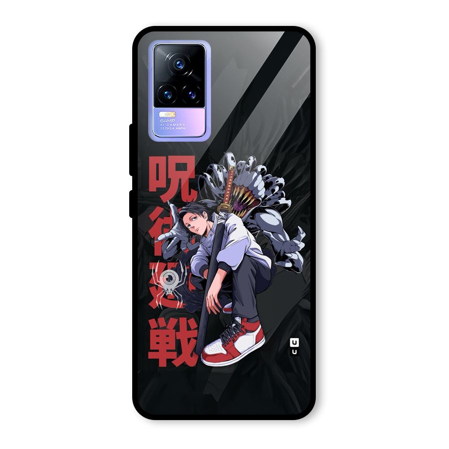 Yuta With Rika Glass Back Case for Vivo Y73