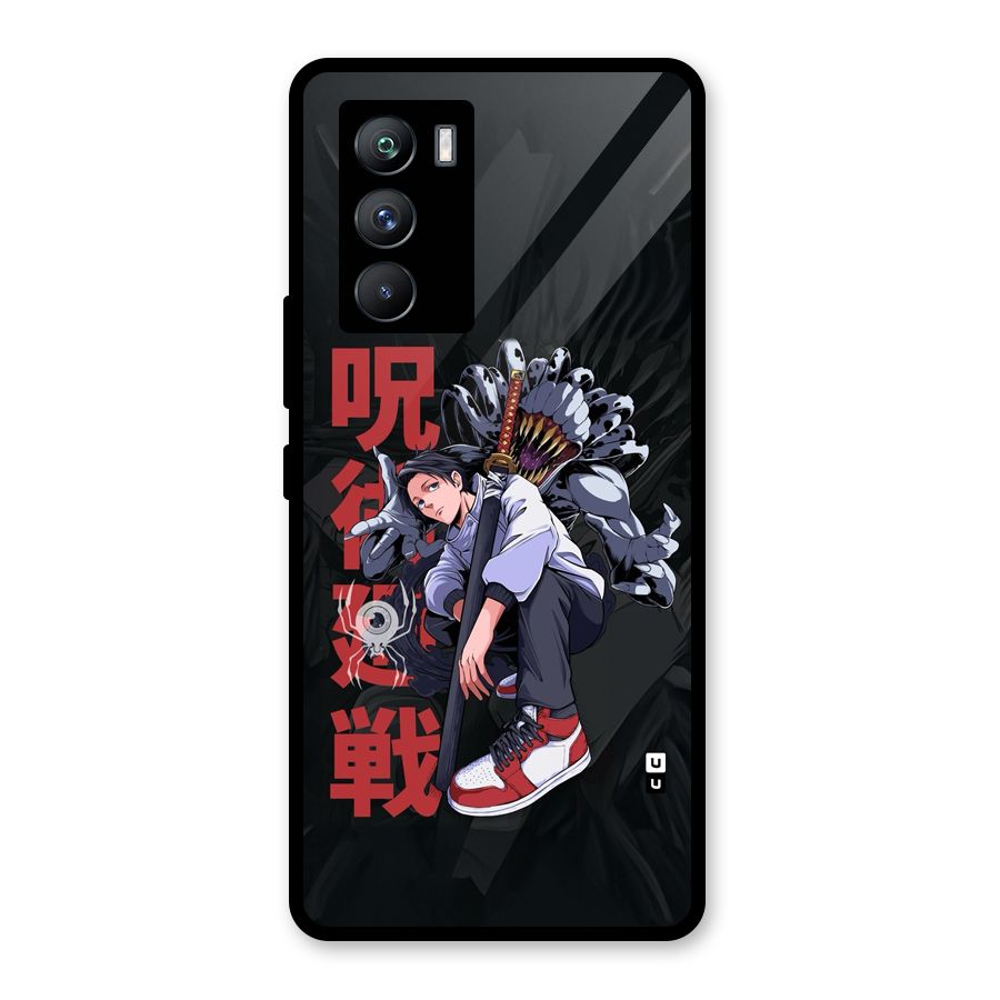 Yuta With Rika Glass Back Case for Vivo iQOO 9 SE