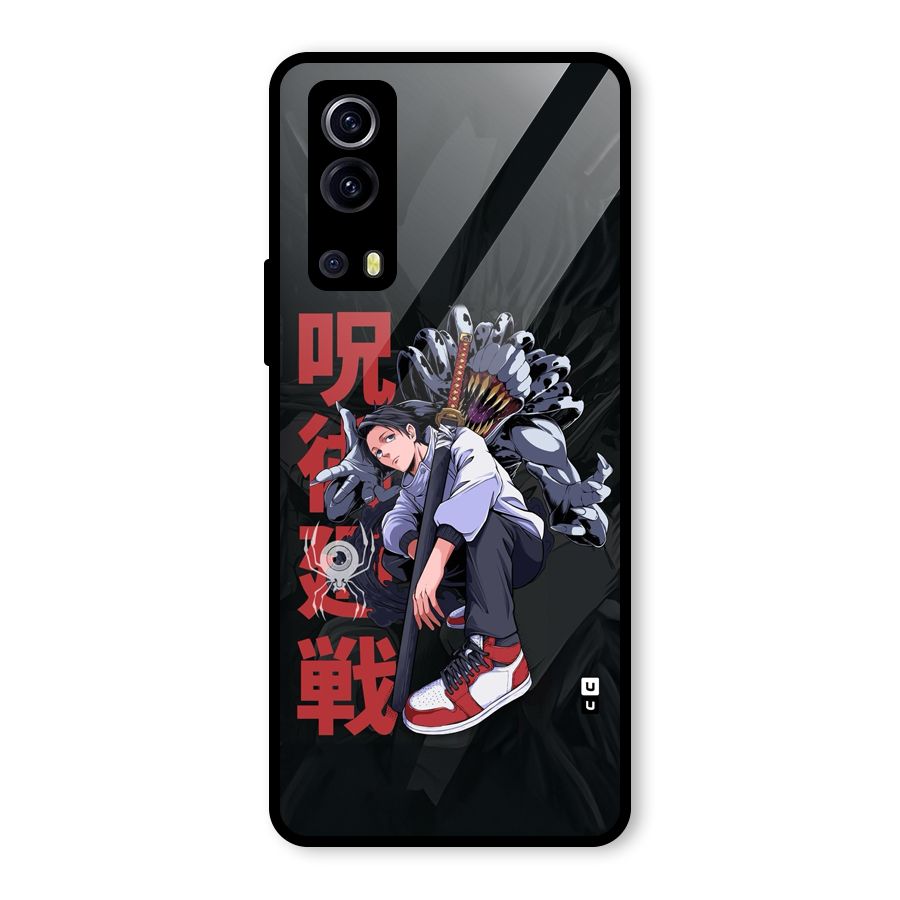 Yuta With Rika Glass Back Case for Vivo iQOO Z3