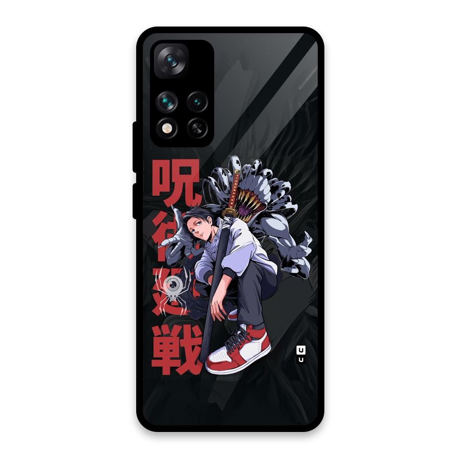 Yuta With Rika Glass Back Case for Xiaomi 11i HyperCharge 5G