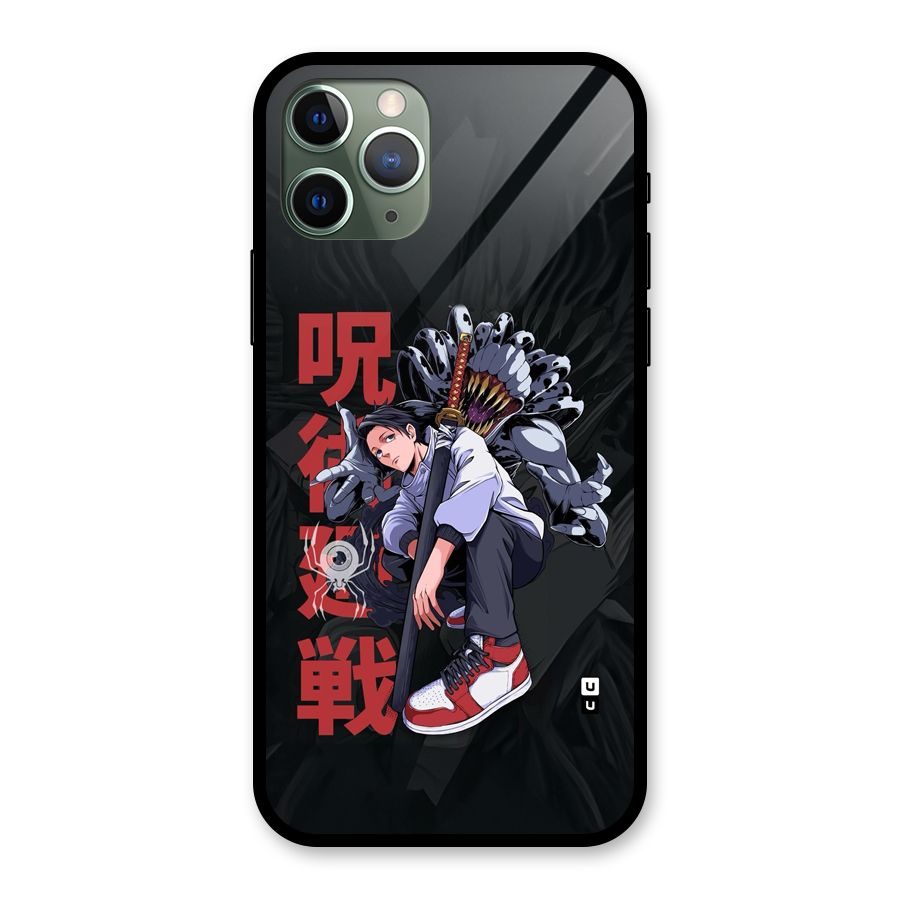 Yuta With Rika Glass Back Case for iPhone 11 Pro