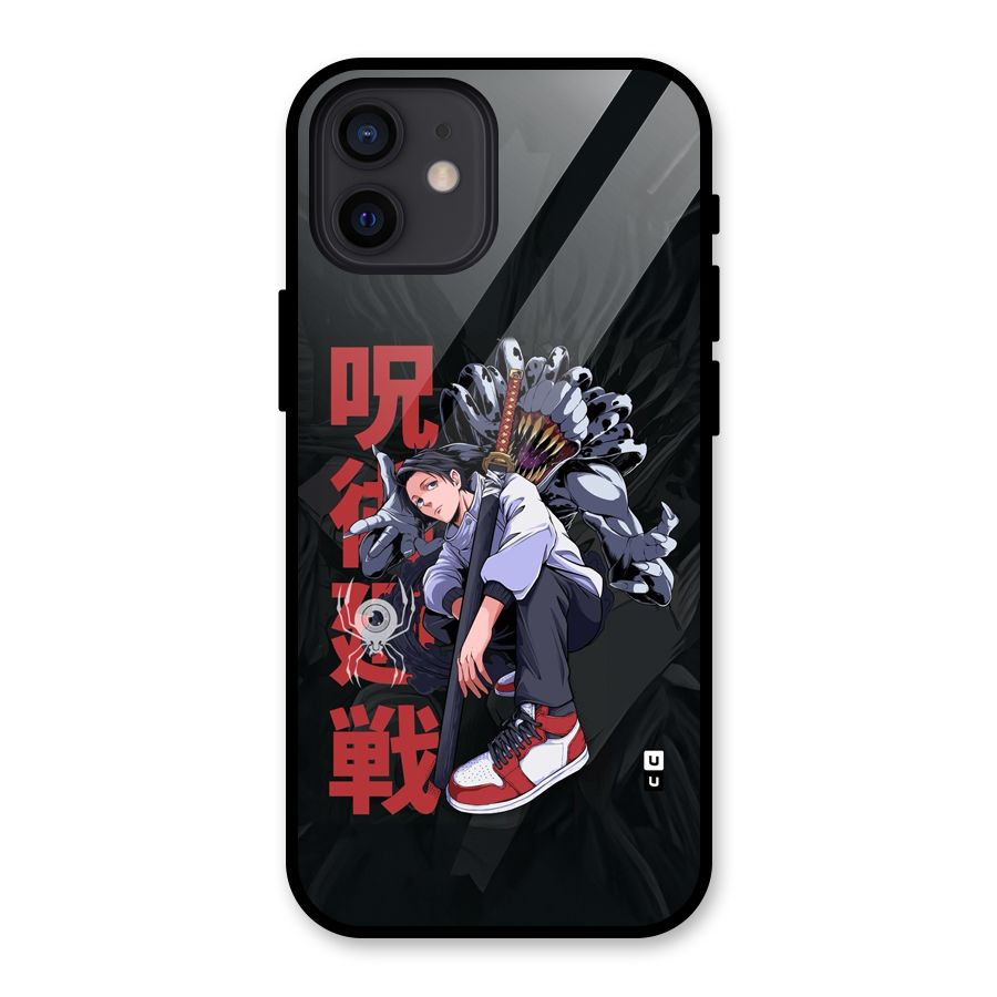 Yuta With Rika Glass Back Case for iPhone 12