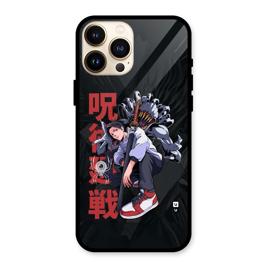 Yuta With Rika Glass Back Case for iPhone 13 Pro Max