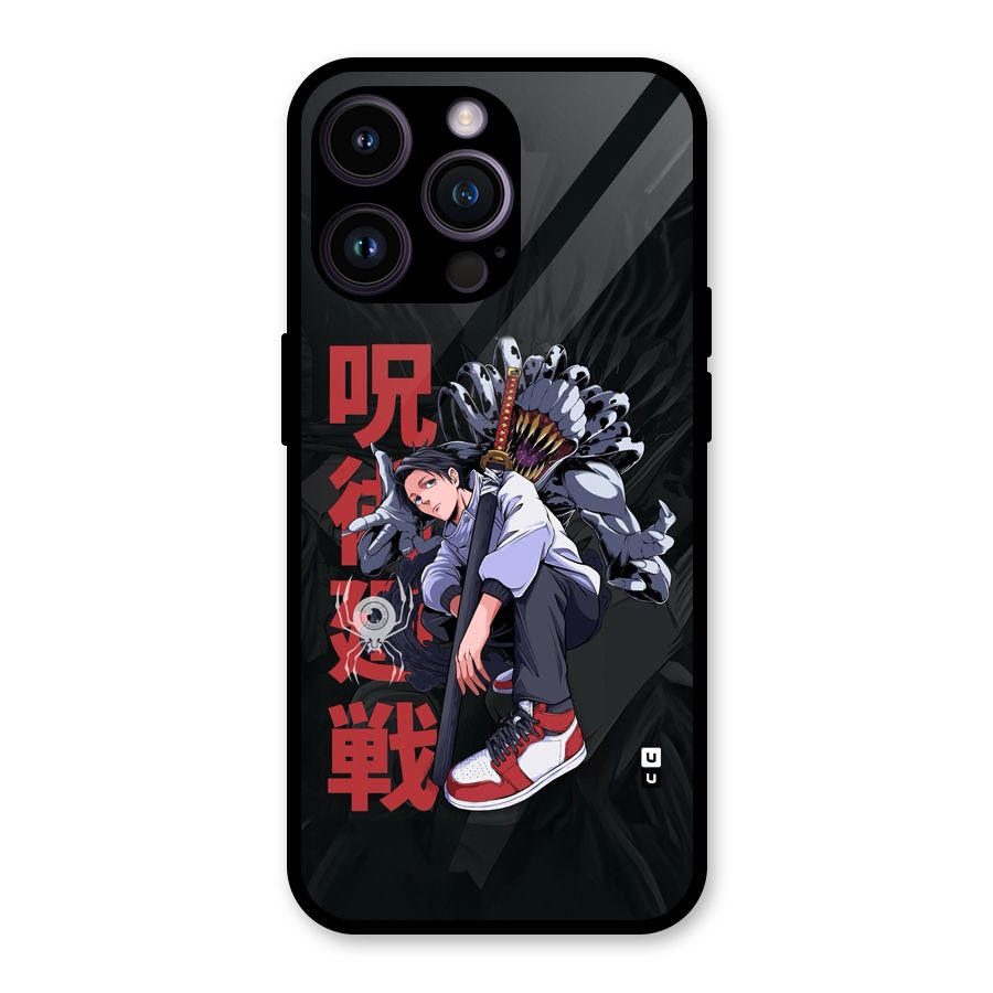 Yuta With Rika Glass Back Case for iPhone 14 Pro Max
