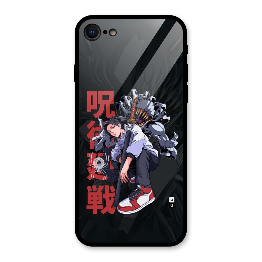 Yuta With Rika Glass Back Case for iPhone 7