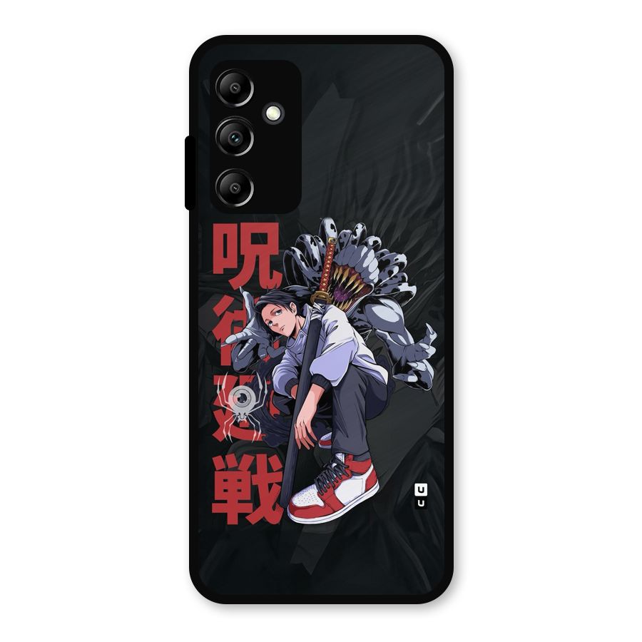 Yuta With Rika Metal Back Case for Galaxy A14 5G