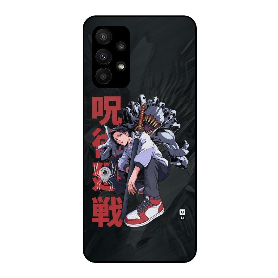 Yuta With Rika Metal Back Case for Galaxy A23
