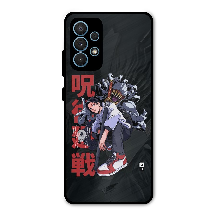Yuta With Rika Metal Back Case for Galaxy A32