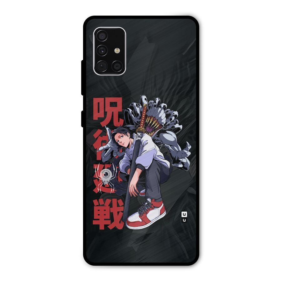 Yuta With Rika Metal Back Case for Galaxy A51