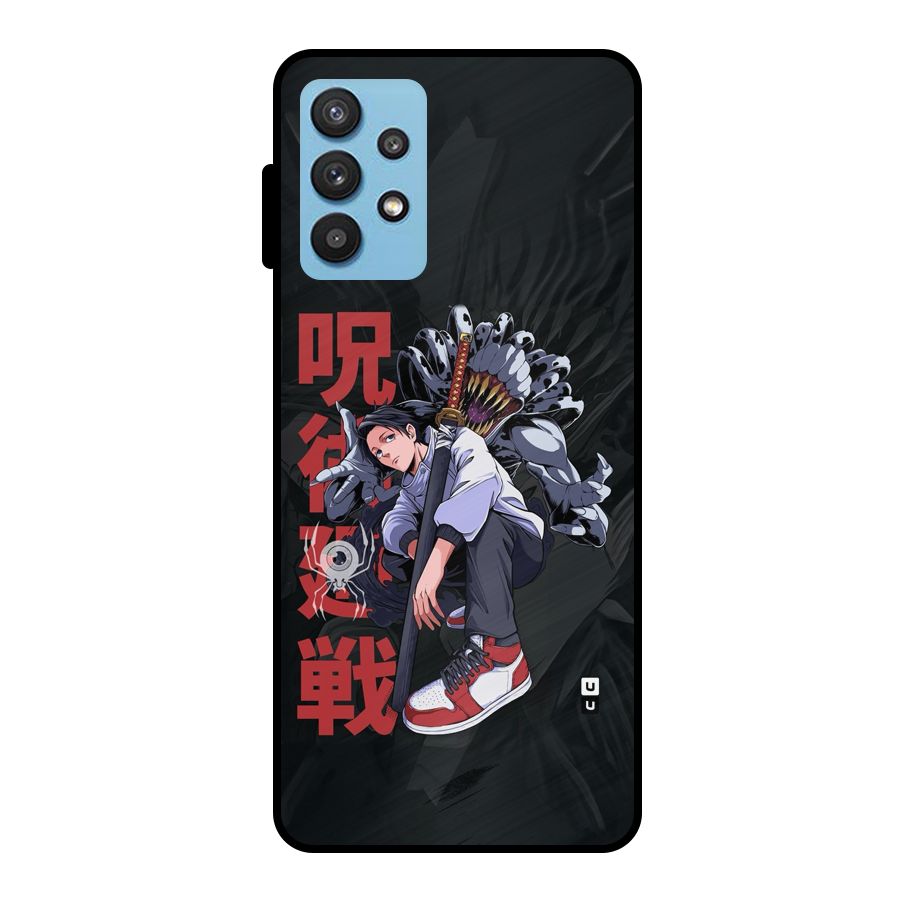 Yuta With Rika Metal Back Case for Galaxy M32 5G