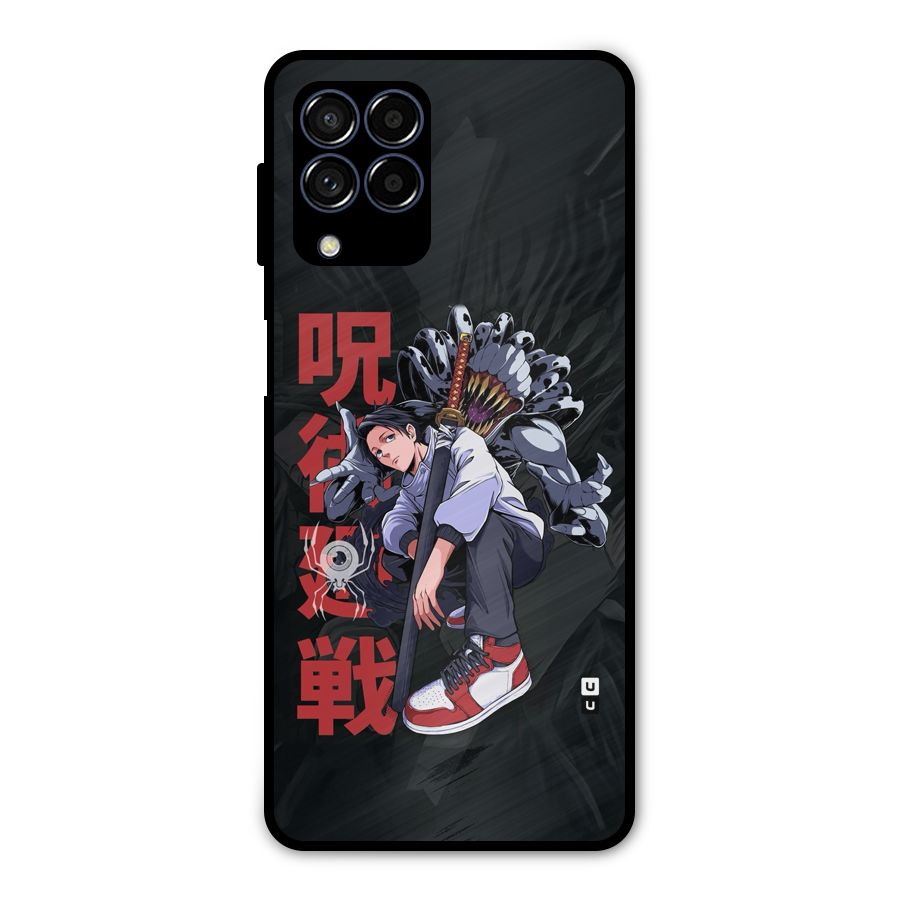 Yuta With Rika Metal Back Case for Galaxy M53 5G