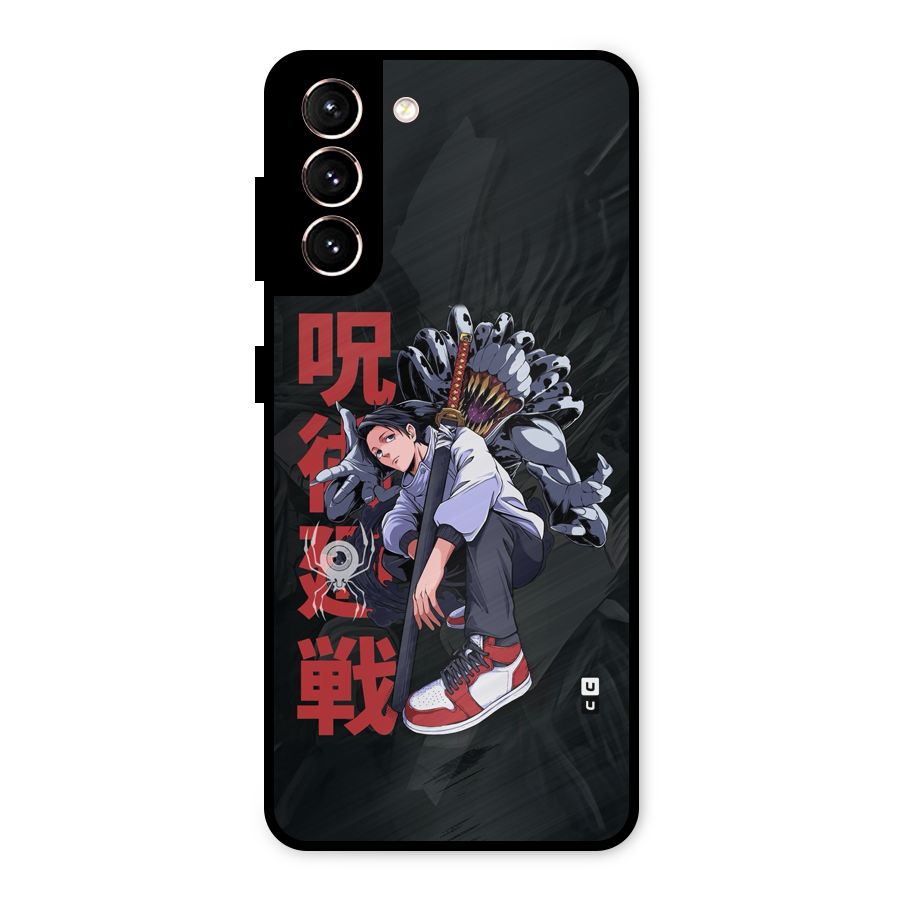 Yuta With Rika Metal Back Case for Galaxy S21 5G