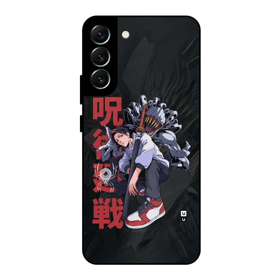 Yuta With Rika Metal Back Case for Galaxy S22 Plus 5G