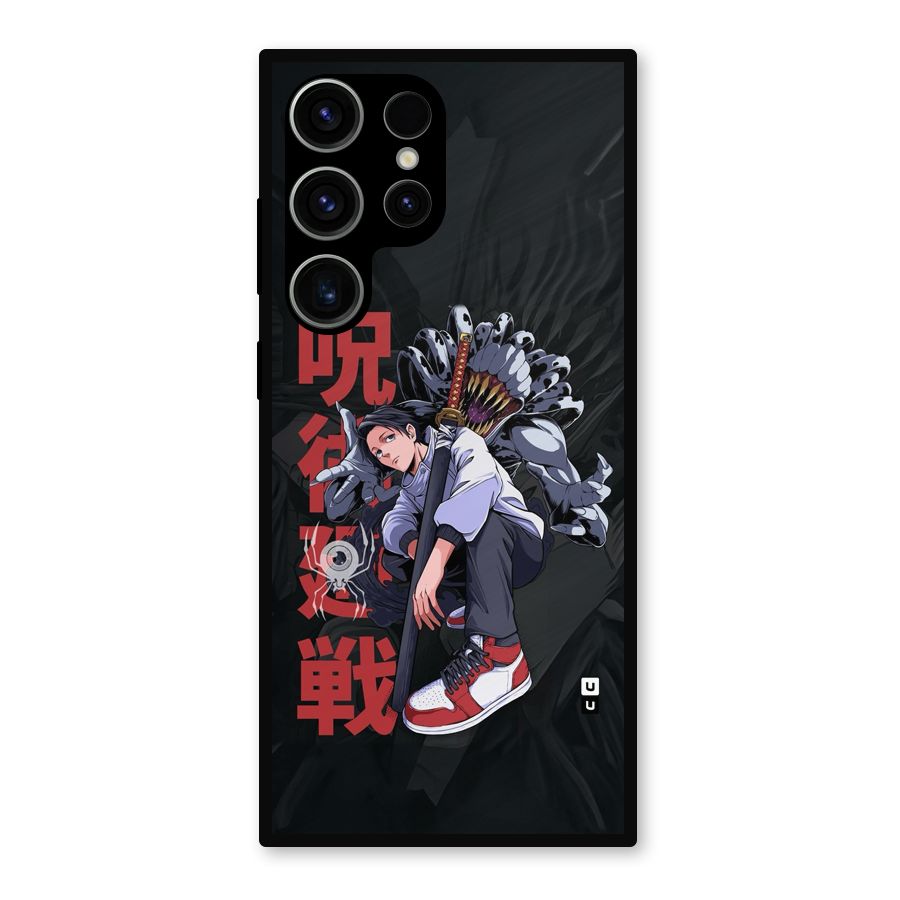 Yuta With Rika Metal Back Case for Galaxy S23 Ultra
