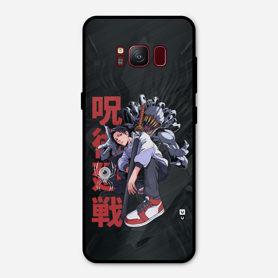 Yuta With Rika Metal Back Case for Galaxy S8