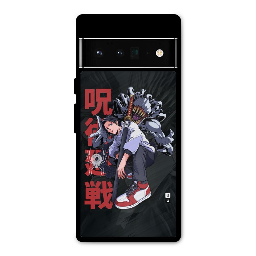 Yuta With Rika Metal Back Case for Google Pixel 6 Pro
