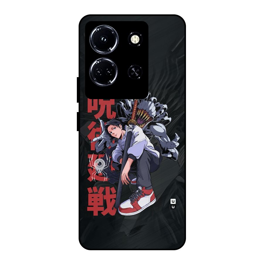 Yuta With Rika Metal Back Case for Infinix Note 30 5G