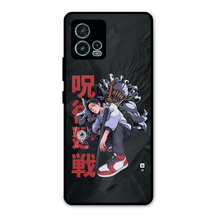 Yuta With Rika Metal Back Case for Moto G72