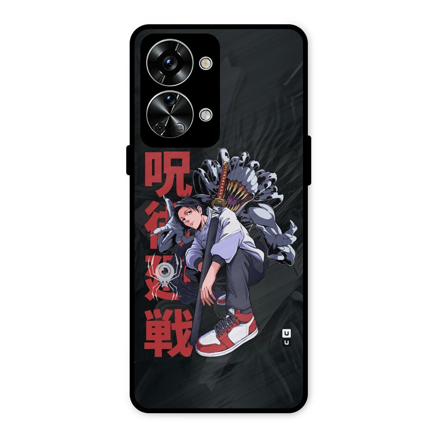 Yuta With Rika Metal Back Case for OnePlus Nord 2T
