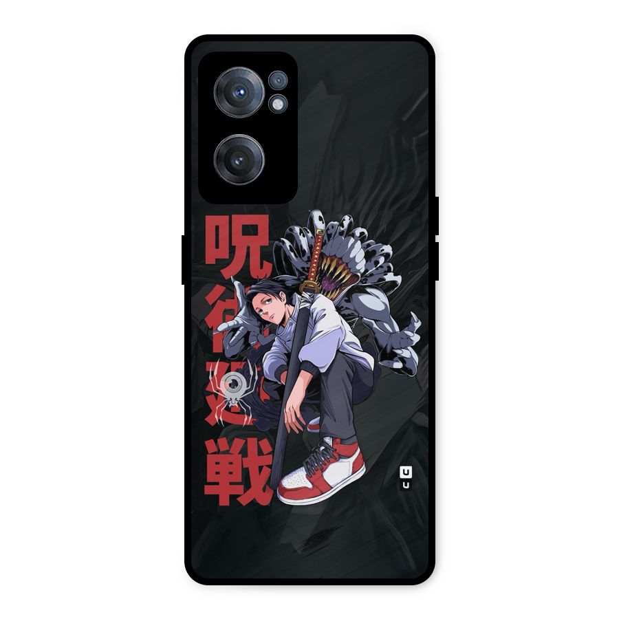 Yuta With Rika Metal Back Case for OnePlus Nord CE 2 5G