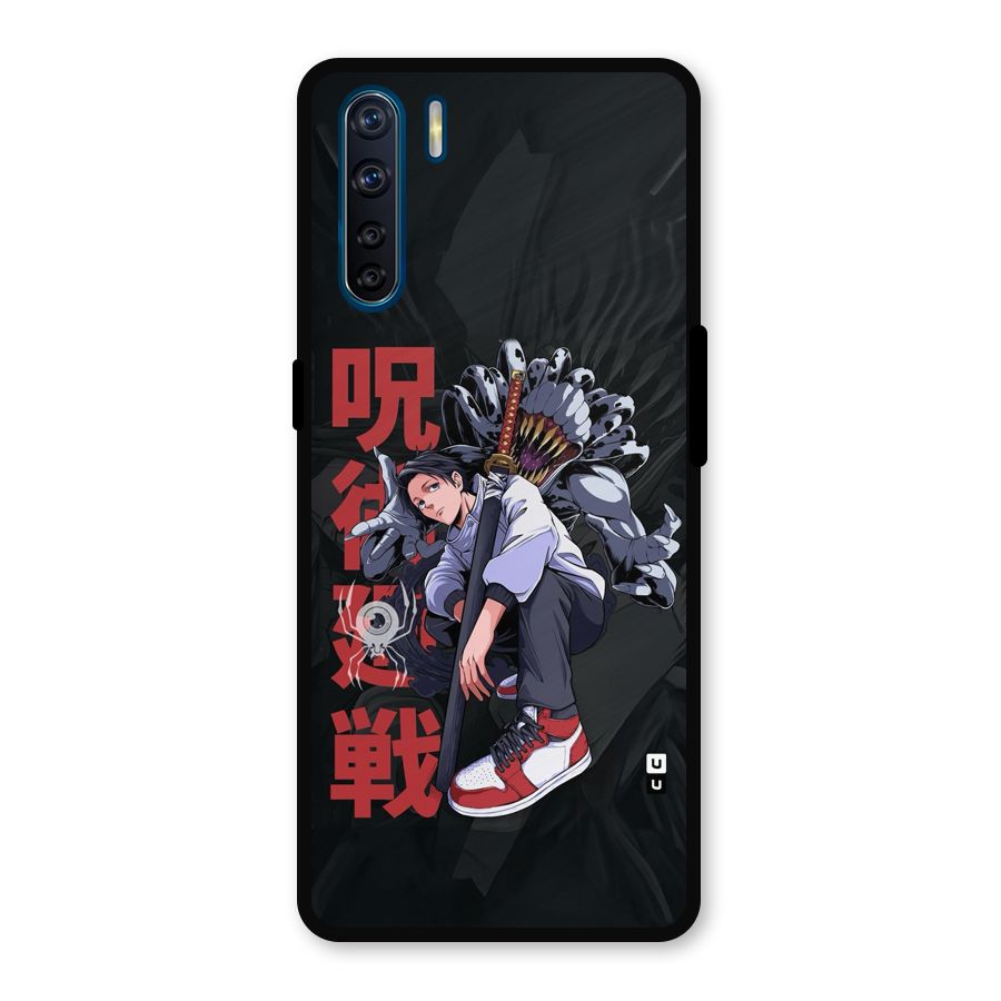 Yuta With Rika Metal Back Case for Oppo F15