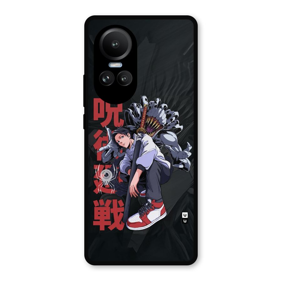 Yuta With Rika Metal Back Case for Oppo Reno10