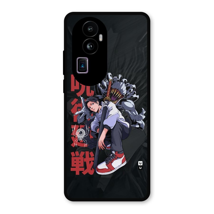 Yuta With Rika Metal Back Case for Oppo Reno10 Pro Plus