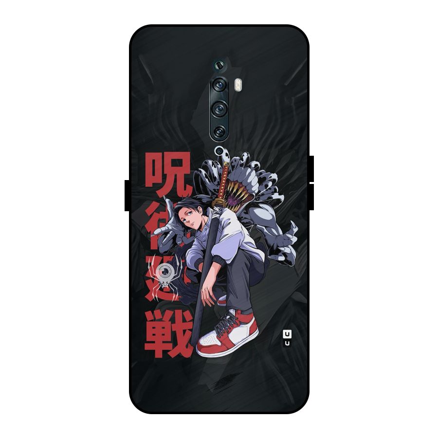 Yuta With Rika Metal Back Case for Oppo Reno2 Z