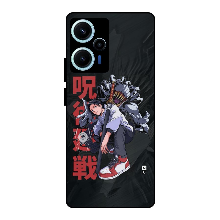 Yuta With Rika Metal Back Case for Poco F5