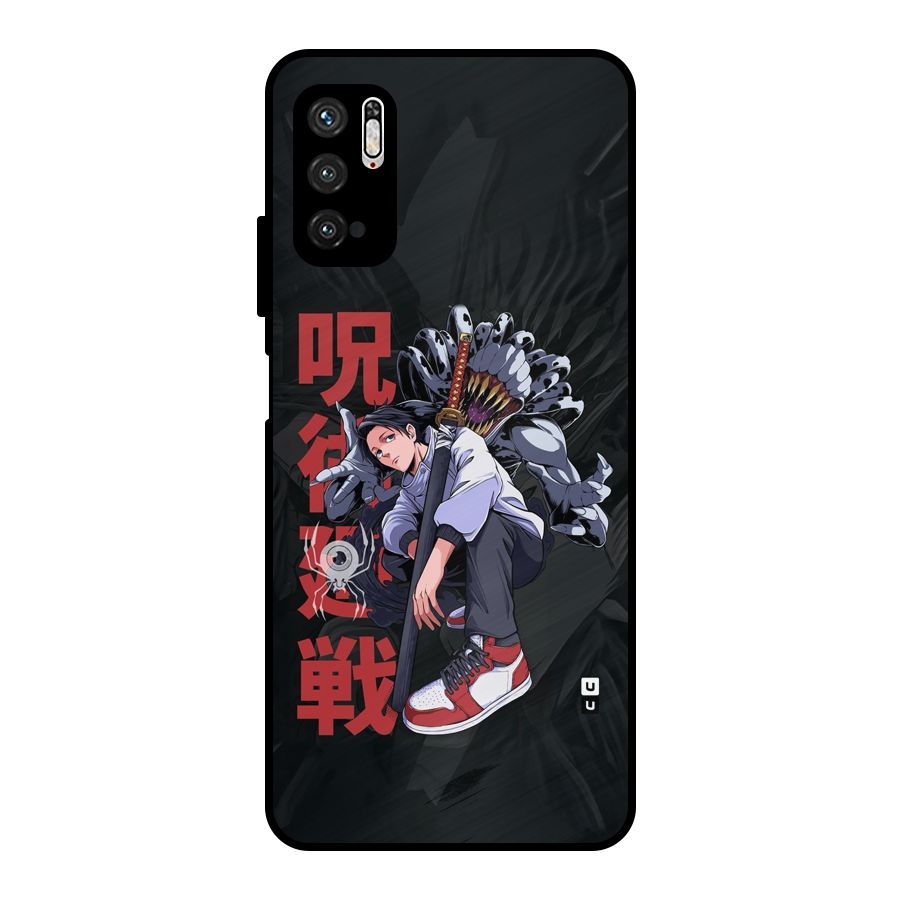 Yuta With Rika Metal Back Case for Poco M3 Pro 5G