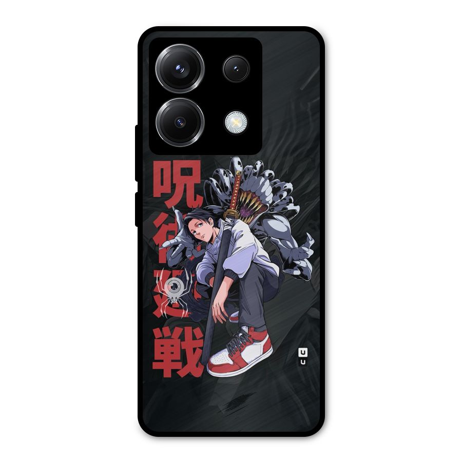Yuta With Rika Metal Back Case for Poco X6