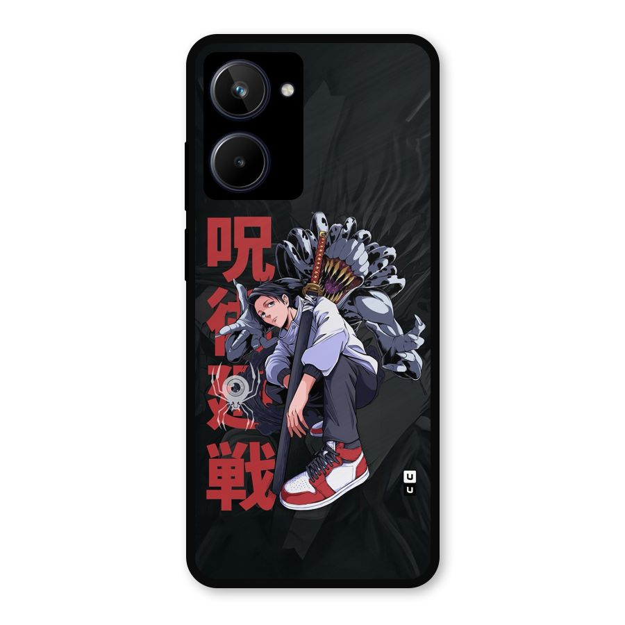 Yuta With Rika Metal Back Case for Realme 10