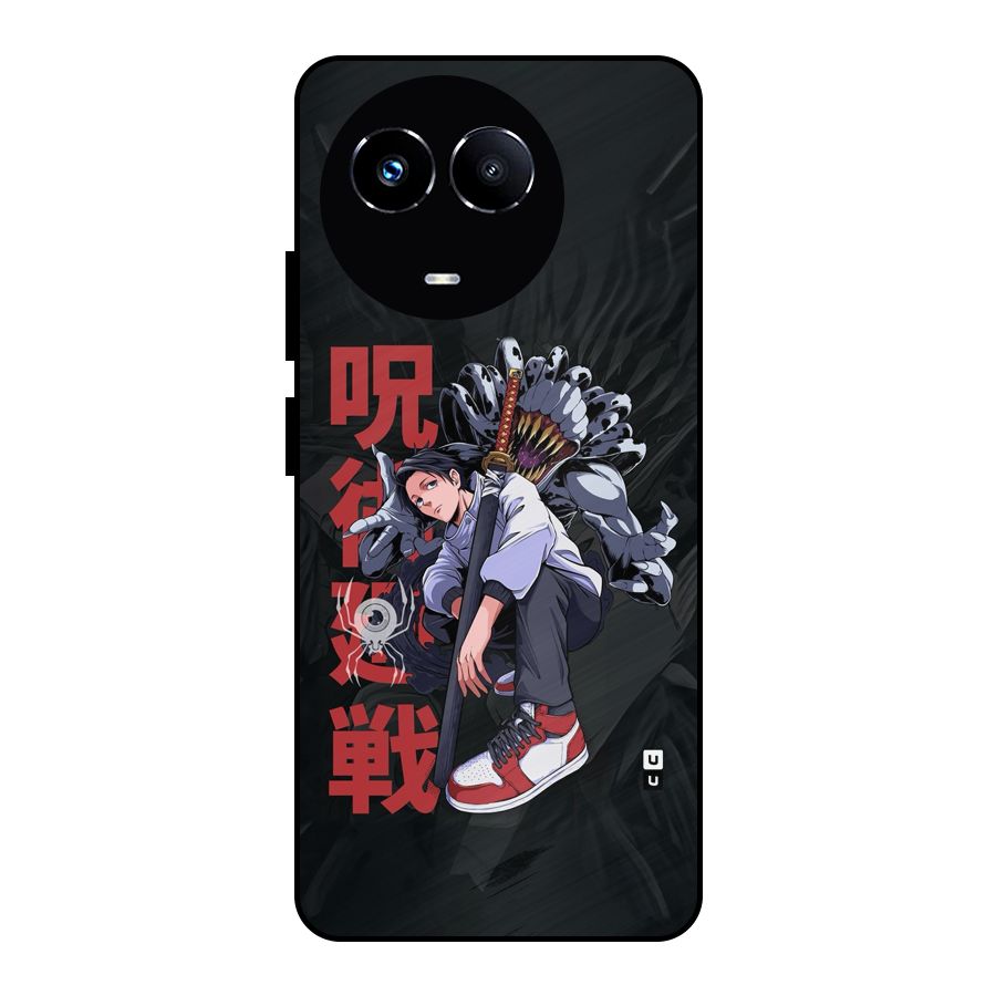 Yuta With Rika Metal Back Case for Realme 11 5G