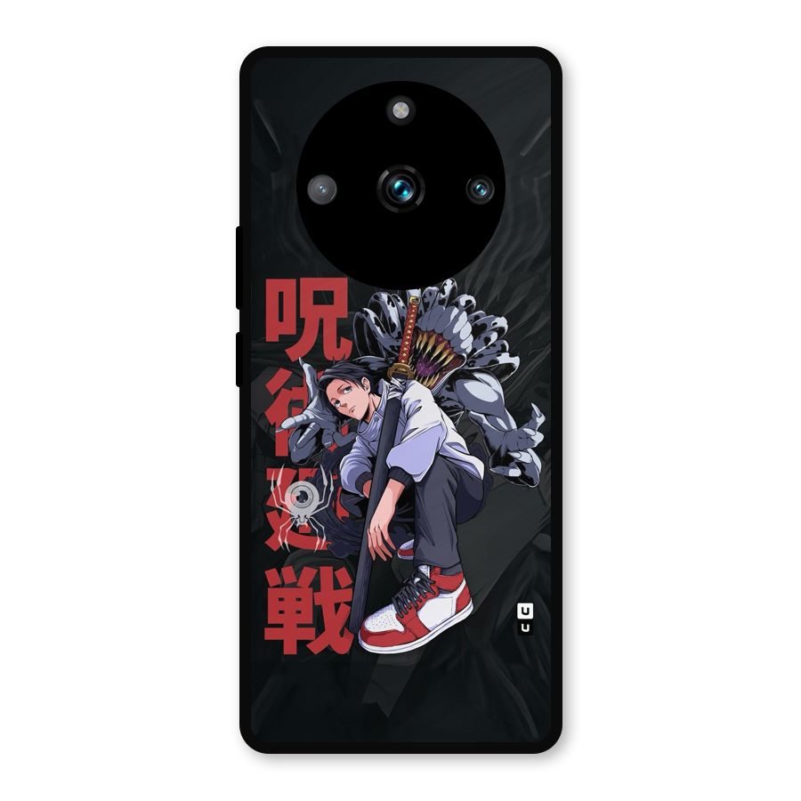 Yuta With Rika Metal Back Case for Realme 11 Pro Plus
