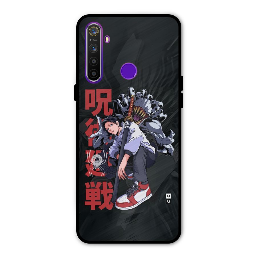 Yuta With Rika Metal Back Case for Realme 5
