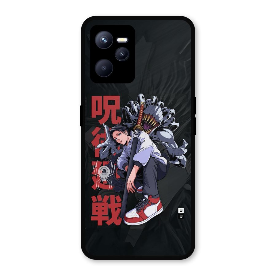 Yuta With Rika Metal Back Case for Realme C35